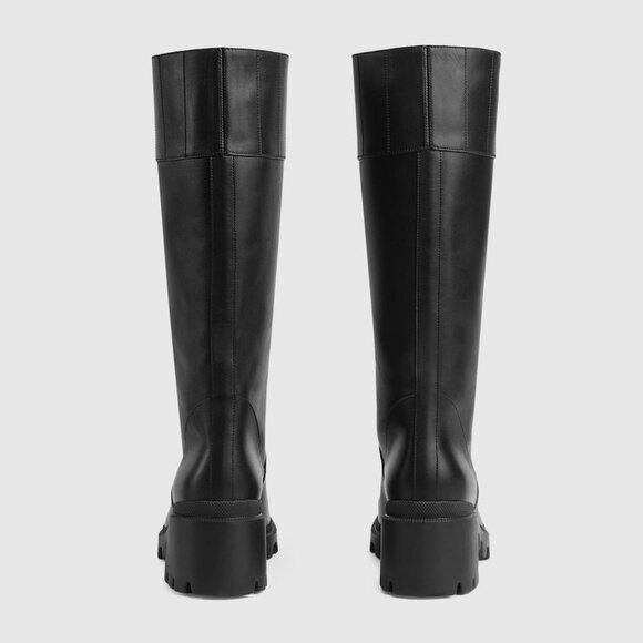 GUCCI Womans Leather Boots - Picture 4 of 7